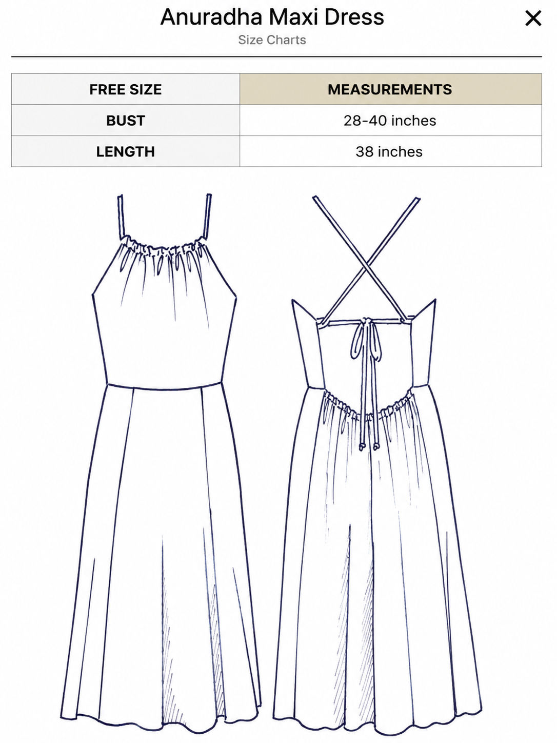 Anuradha Maxi Dress